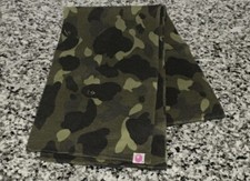 A Bathing Ape Green Camo Scarf
