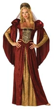 Renaissance Maiden 2B Adult Womens Costume Gown Dress Medieval Queen