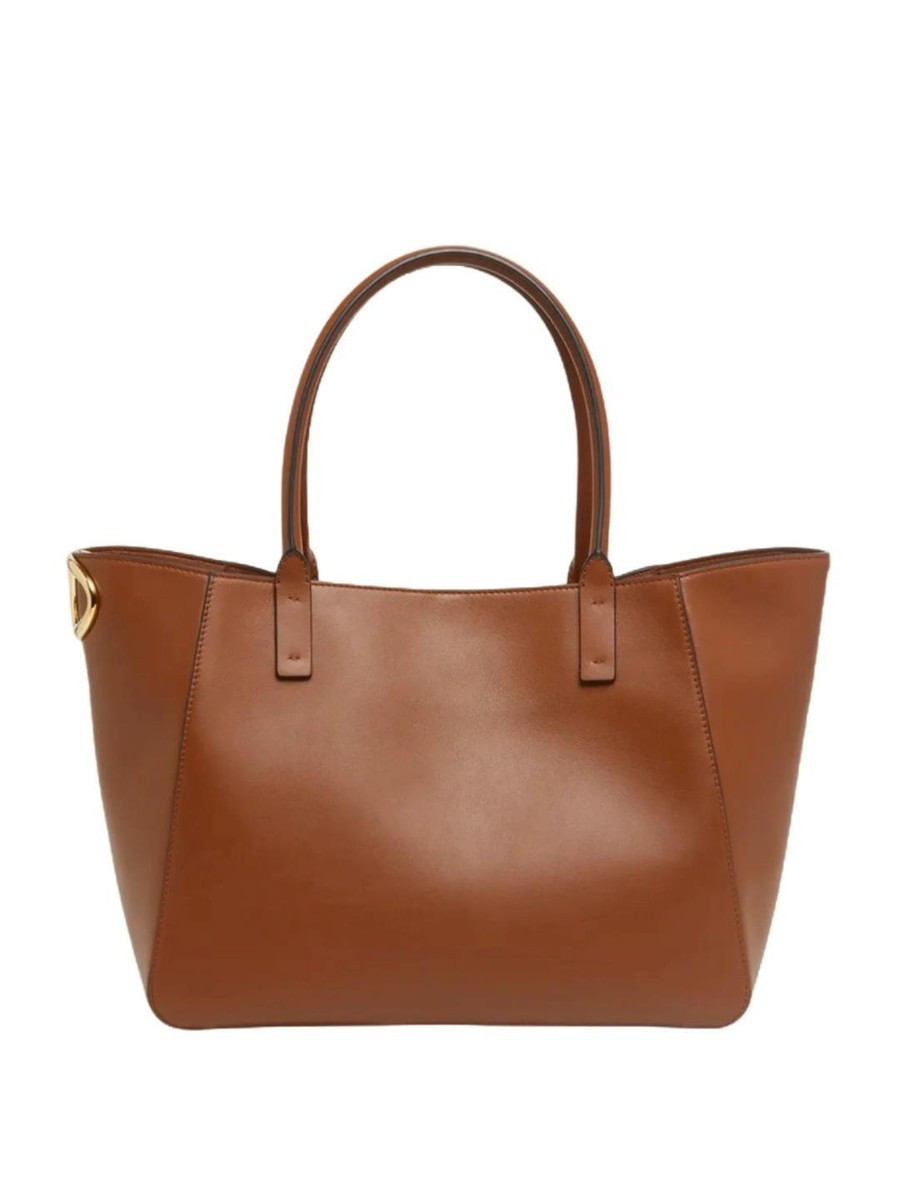 トートバッグ Valentino Garavani 'Vlogo Side' Shopping Bag Valentino Garavani VLogo Side Shopping Bag in Nappa Calfskin