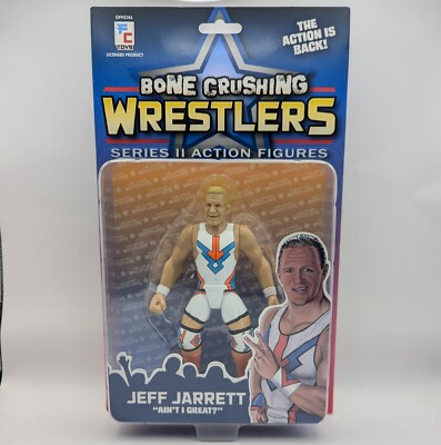 FC Bone Crushing Wrestlers Series 2 Jeff Jarrett MOC Aztec Figure Collections