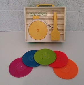 music box record player