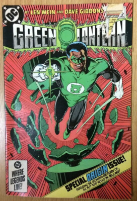 1984 Green Lantern 185; Wein Story, Gibbons Art; John Stewart Origin Reader Copy