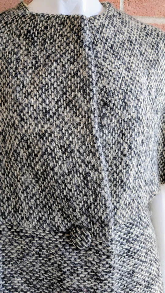 Vintage Skirt Jacket Set 1960s Authentic La Mendola Italy Wool Knit Designer - Image 3 of 4