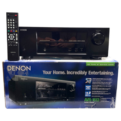 DEFECTIVE Denon AVR1613 51 Channel Home Theater AV Receiver HDMI AirPlay G3D