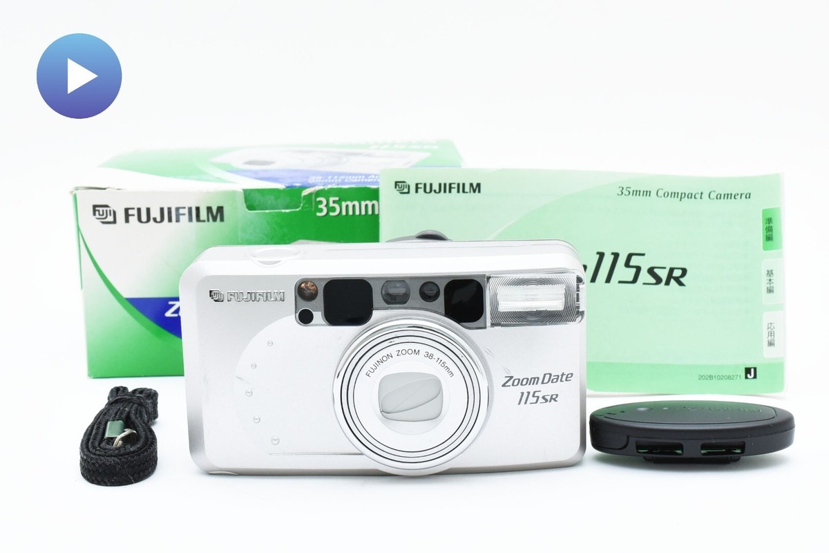 [良品 -] Fujifilm Zoom Date 115 SR フジフィルム Fujifilm Zoom Date 115 SR Point & Shoot 35mm Film Camera