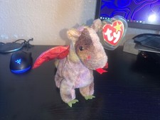 FIRE SALE! 'SCORCH" THE DRAGON BEANIE BABY, RARE, 1998, , RETIRED.