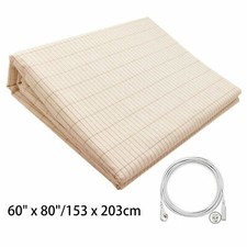 Queen Bed Sized Earthing Sheet Radiation Grounding Sheet Conductive Copper Cord