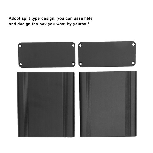38 x 88 x 100mm DIY Aluminum Case Electronic DIY Instrument Project Split Type - Afbeelding 9 van 9