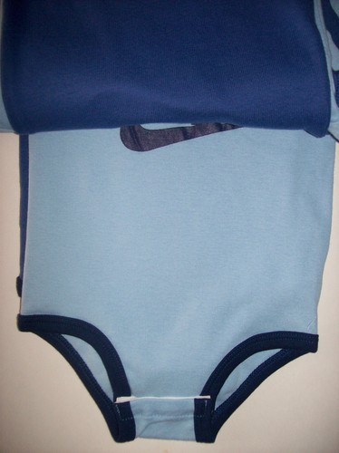 Nike Bodysuits Sports Swoosh Nike Baseball Football Basketball 5 Piece Set NWT - Picture 3 of 13