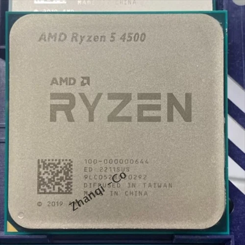 AMD Ryzen 5 4500 R5-4500 CPU 3.6GHz 6 Core 65W Socket AM4 Support B450 A320 B350