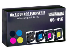 4x XL GEL PATRONEN GC-41 für Ricoh Aficio SG2100N SG3100SNw SG3110DNw SG3110SFNw