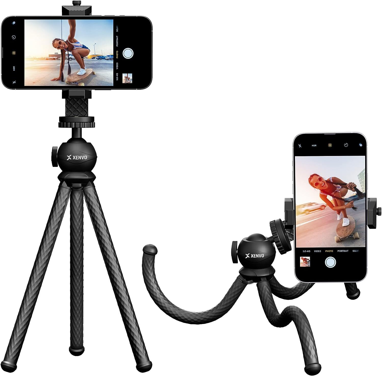 SquidGrip Flexible Cell Phone Tripod and Portable Action Camera Holder
