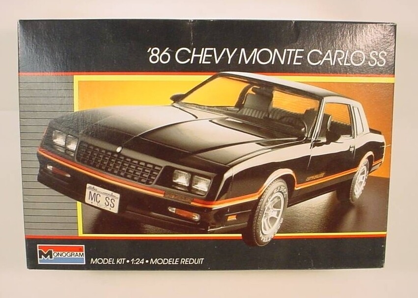 1986 MONTE CARLO SS MODEL KIT