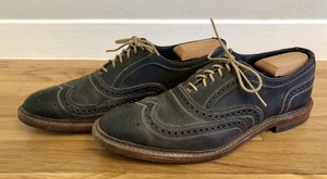 navy blue wingtips