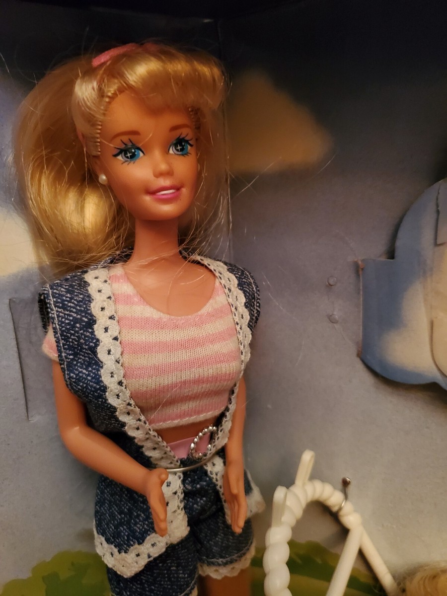 Barbie 1995 Strollin' Fun - Barbie Et Kelly - Mattel - Neuf