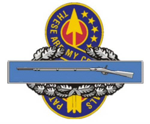 Address Labels - 8th Infantry Division w/CIB #2 - Picture 1 of 1