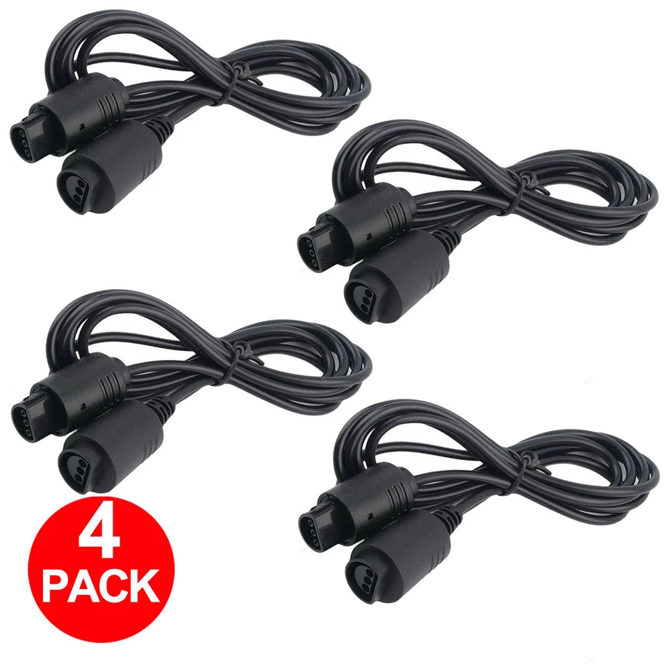 1 x 2 x 4 N64 1.8M 6FT Extension Cable Controller Cord For N64 Console Contoller - Image 2 of 4