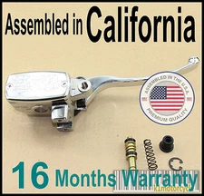 1 inch Front Brake Master Cylinder for Honda Yamaha Suzuki Kawasaki CHROME