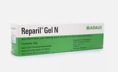 Reparil Gel N 40g Anti-Inflammatory,Pain Relieving and Reduce Swelling