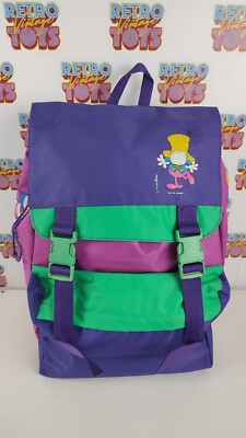 Mordillo School Backpack New Vintage 1991 Oil-Verlag Rigid Back
