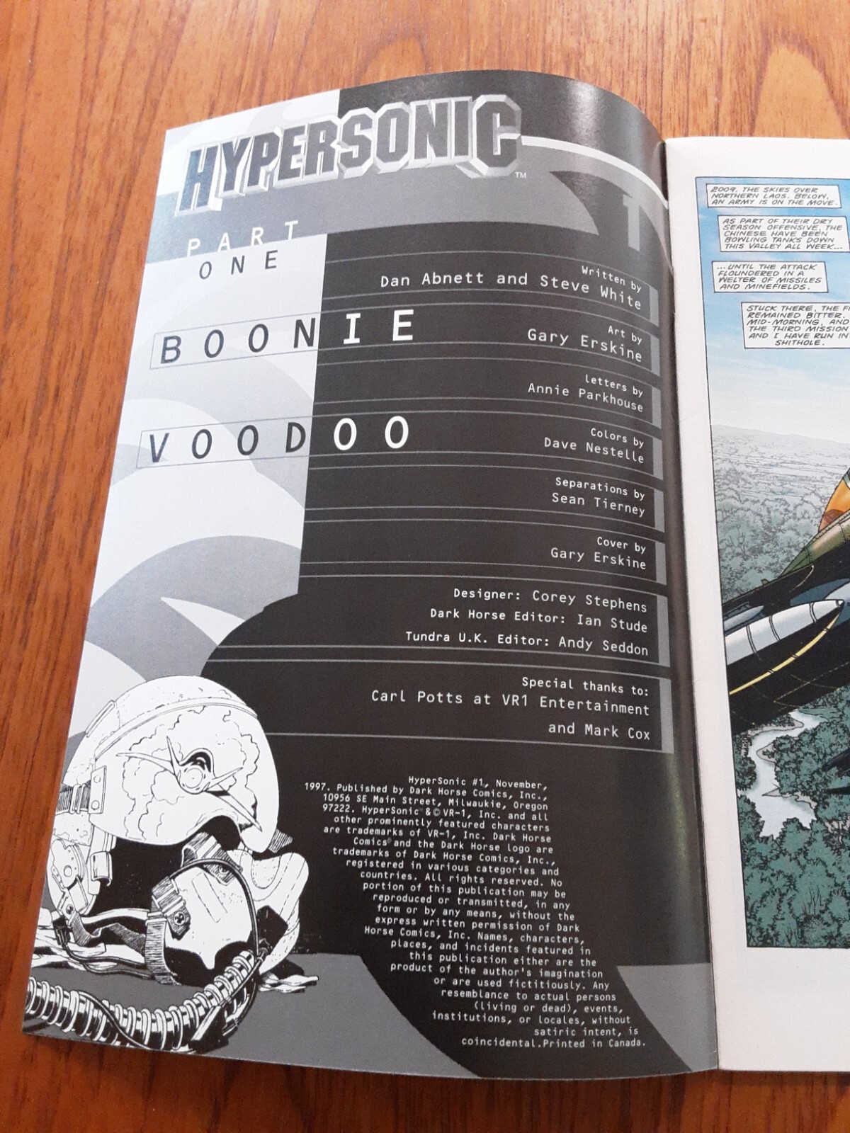 HYPERSONIC #1 (1997) Dark Horse Comics FINE- | eBay