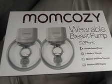 Momcozy Double S12 Pro-K Wearable Electric Breast Pump OPEN BOX