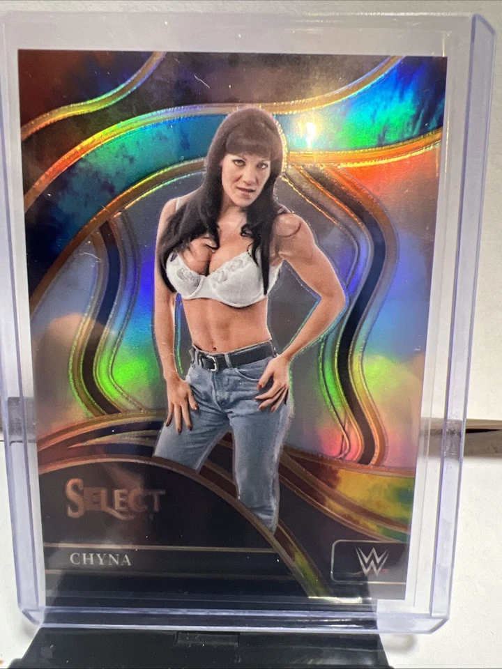 2024 Chyna #202 Tie-Dye /25 Panini Select WWE Card Ringside Ssp - Image 2 of 4