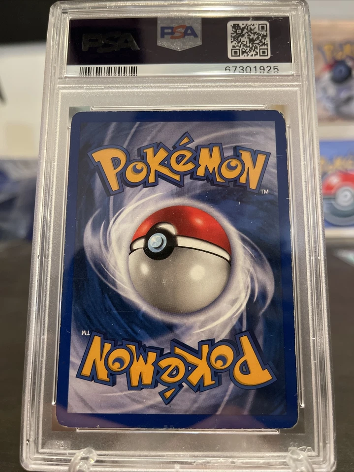 PSA 4 - Pokemon Base Set Blastoise - 4th Print - 1999-2000 - Uk print - POP 14 - Image 2 of 2