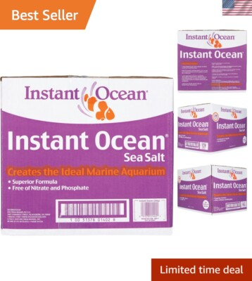 #ad Sea Salt for Marine Aquariums Nitrate amp; Phosphate Free 200 Gallon $98.77