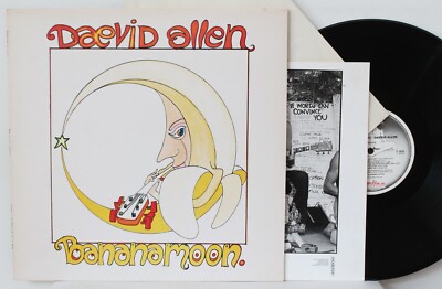 Daevid Allen Banana Moon UK vinyl LP album (LP record) (134490)