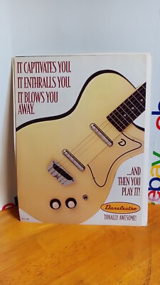 DANELECTRO GUITARS 1999 PRINT AD 11 X 8.5   b7