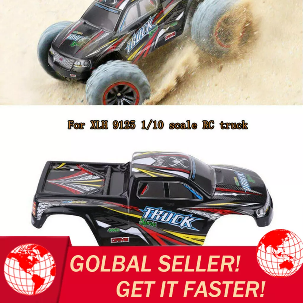XLH 9125 Off Road Car Nitro RC Car 1 10 Scale Monster Truck Body Shell Cover AU