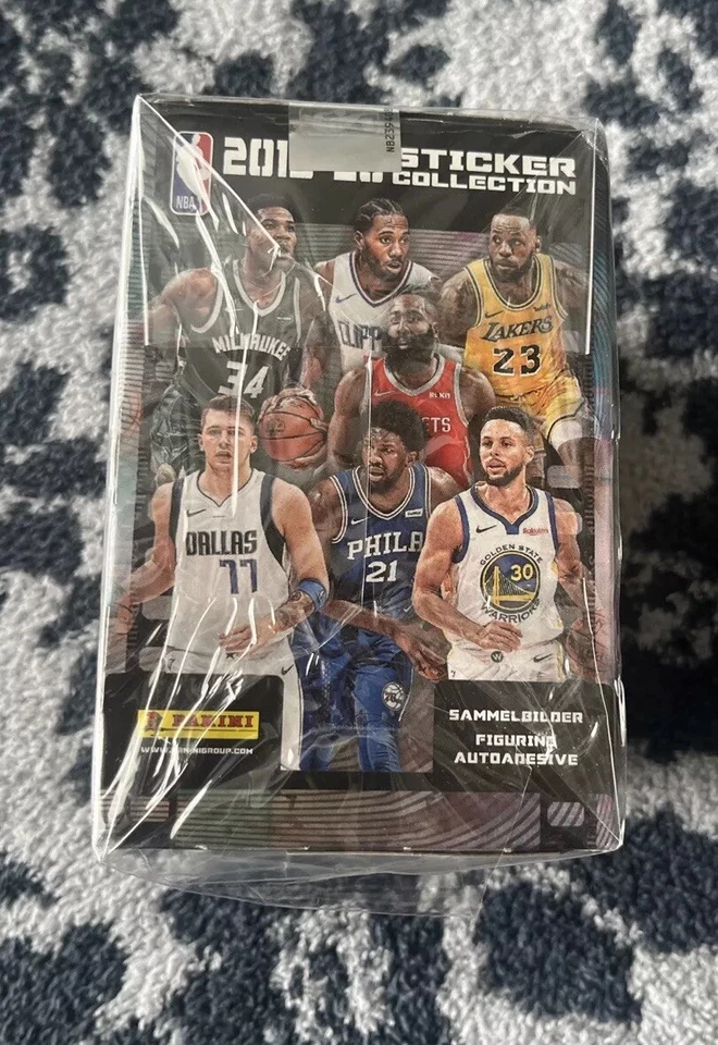 2019-20 Panini NBA Basketball Sticker and Card Collection Box Sealed - 50 Packs - Image 4 of 4