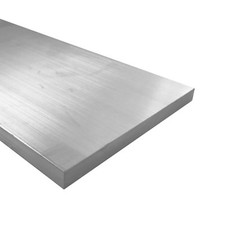 1/4" x 8" Aluminum Flat Bar, 6061 Plate, 1 Inch Length, T6511 Mill Stock, 0.25"