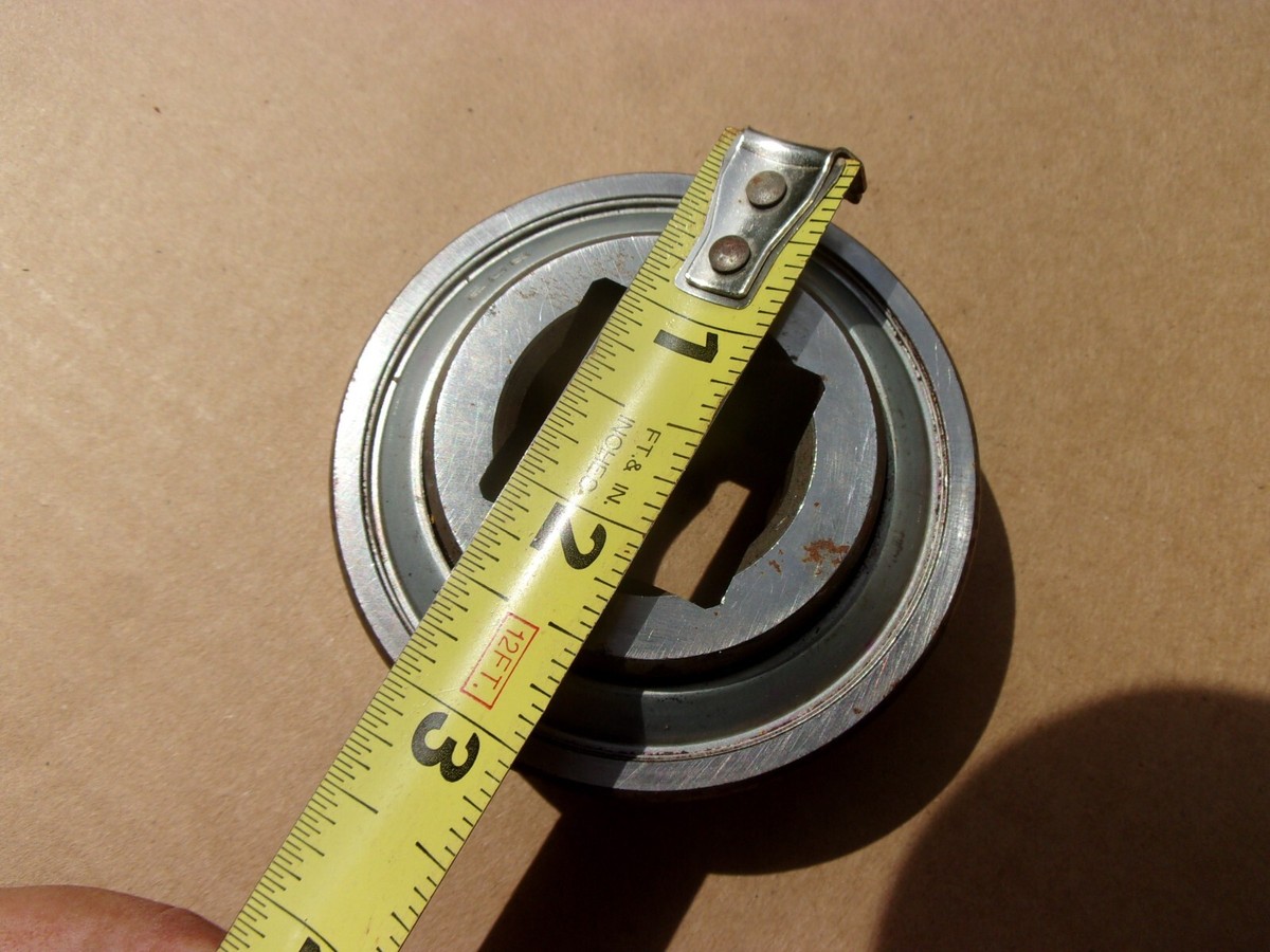 W208PP6 Agricultural Disc Harrow Bearing – 1” Square Bore, Replaces DC208TT6 & JD9350