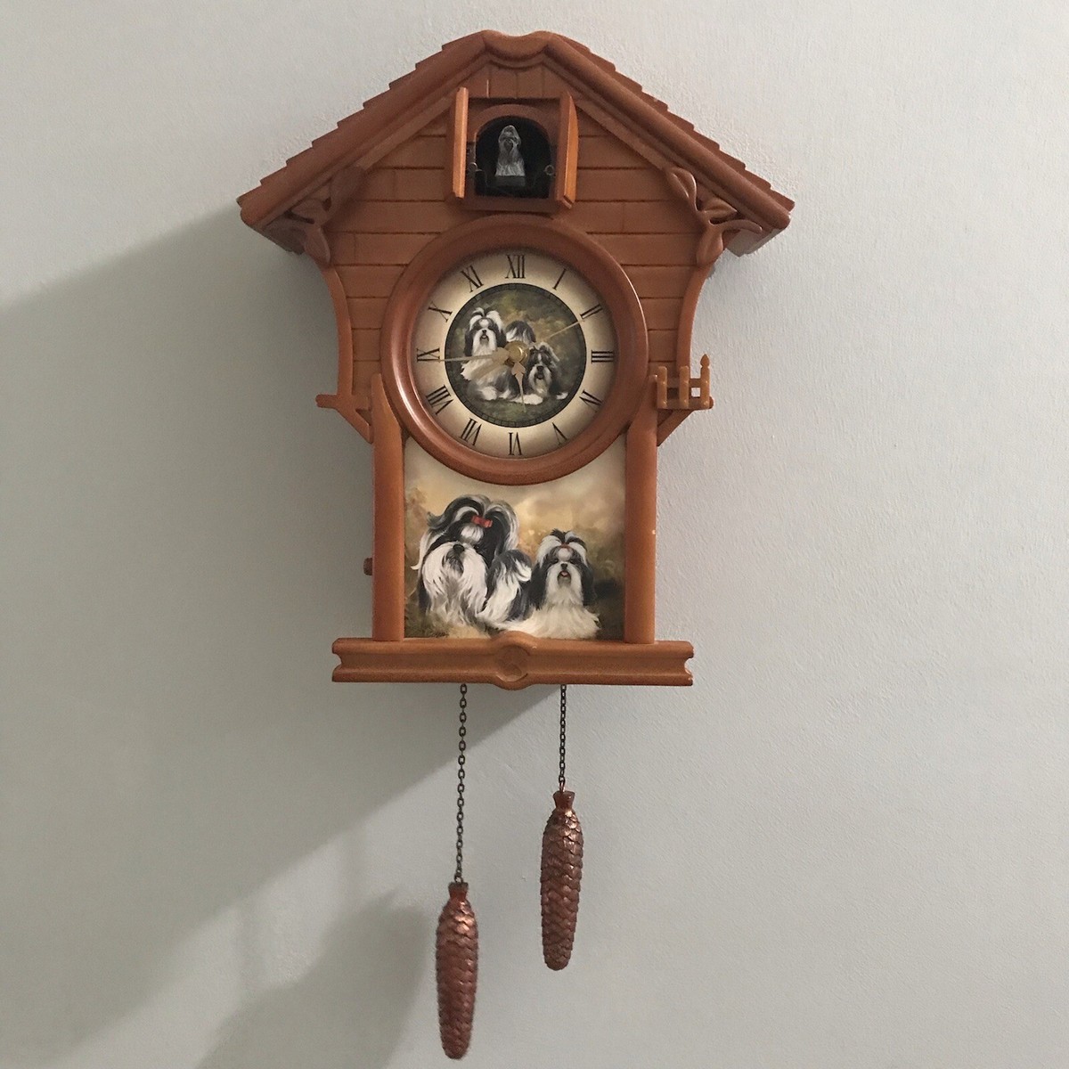 Bradford Exchange Linda Picken 2008 Shih Tzus Make House A Home