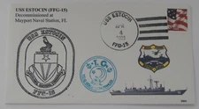 USS Estocin (FFG- 5) April 4 2003 decommissioned