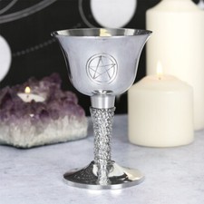 Wiccan Pentagram Ritual Chalice