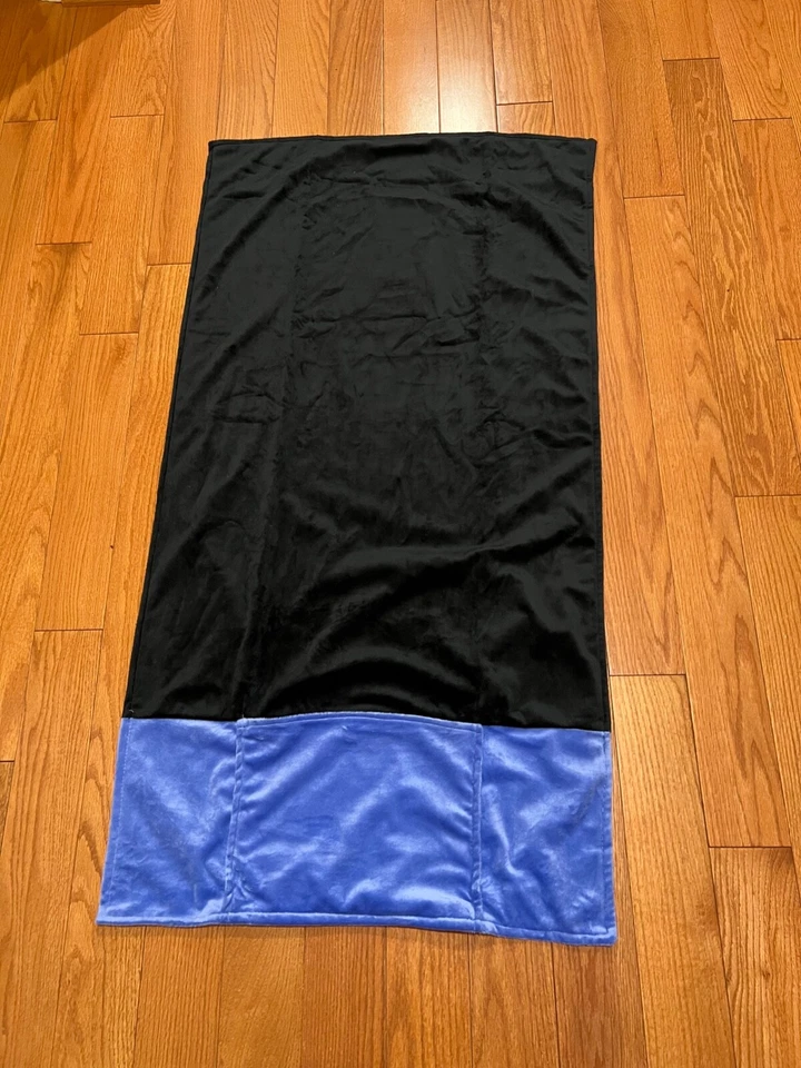 Star War Blue and Black Pillow Blanket, embroidered as shown - Image 3 of 4