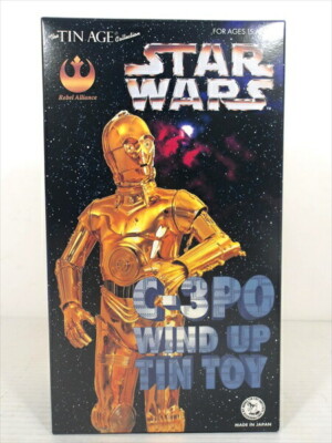 STAR WARS C-3PO WIND UP TIN TOY Made in Japan | eBay