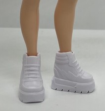 Rainbow High Water Color Create Doll Outfit Shoes White Platform Sneakers Bolt