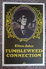 Elton John Concert Tour Poster Tumbleweed --