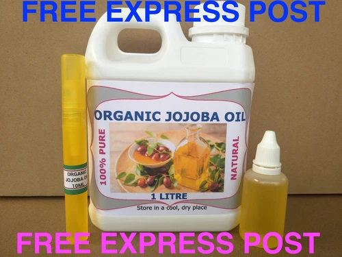 Organic Jojoba Oil with 30ML Essential Oil of your choice - FREE EXPRESS POSTAGE