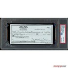 Johnny Unitas Signed Autographed Personal Check PSA DNA Gem Mint 10