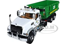 MACK GRANITE MP WASTE MANAGEMENT ROLL-OFF GARBAGE TRUCK 1/34 FIRST GEAR 10-4305D