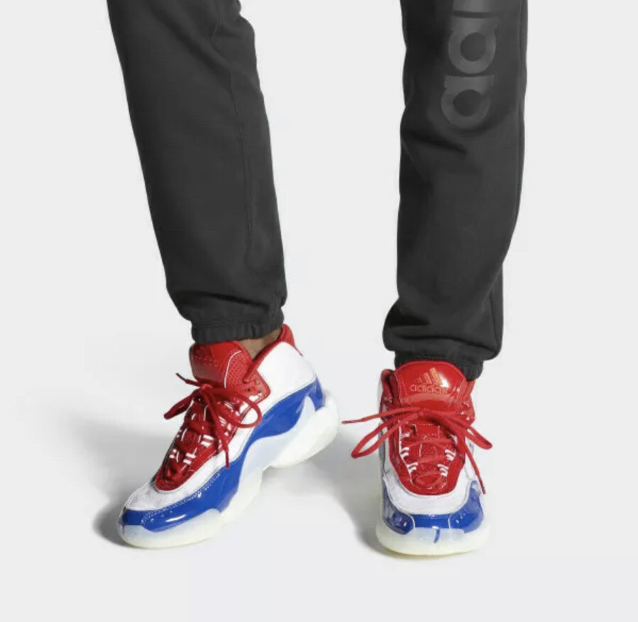 シューズ CRAZYBOY Size 9 - adidas Crazy BYW Icon 98 Scarlet White Royal for