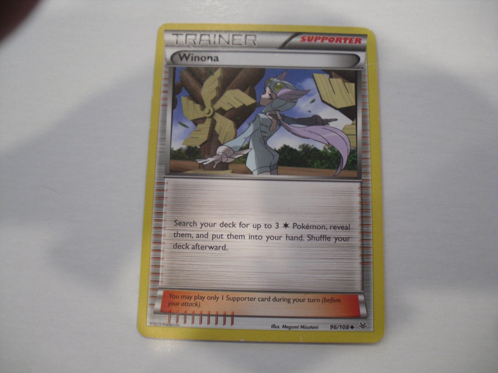 Winona 96/108 XY: Roaring Skies Uncommon - Pokemon Card