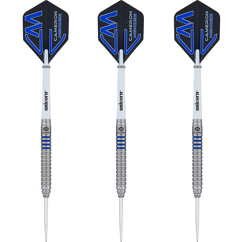 Претендент на дротики из стали единорога Кэмерон Мензис Кэмми Фаза 2 90% Вольфрам NEU