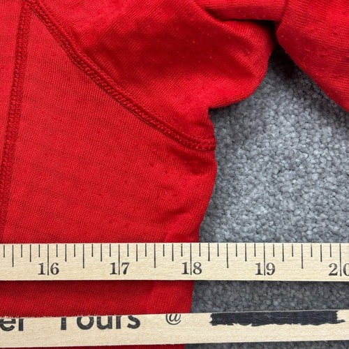 Patagonia Fleece Adult Small Red R1 Hoody Polartec Regulator Lightweight Mens - Picture 10 of 11