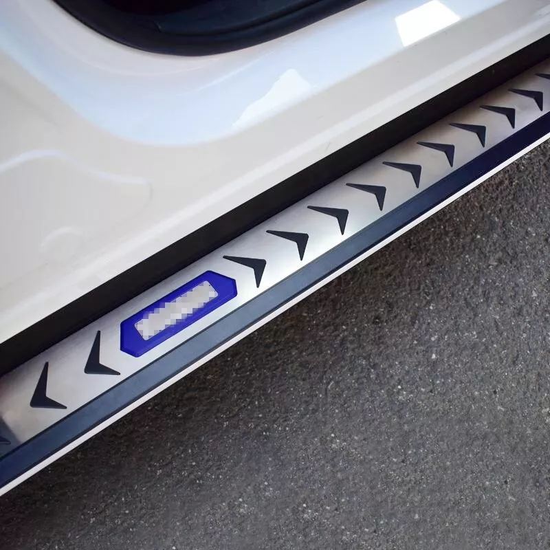 2Pcs Fixed Running Board Side Step Nerf Bar Pedals for All New GMC